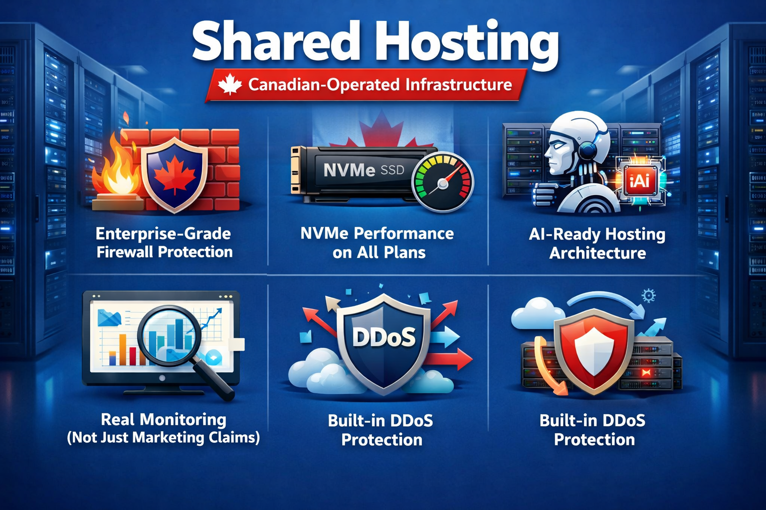 Shared Hosting in Canada