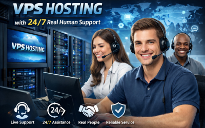 Easy-to-Manage VPS Hosting with 24/7 Real Human Support