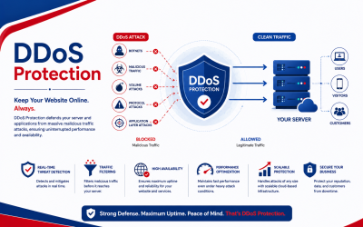 How DDoS Protection Works: Keeping Websites Safe from Online Traffic Attacks