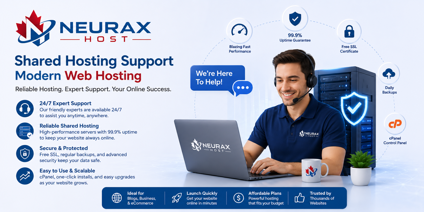 Shared Hosting Support Modern Web Hosting
