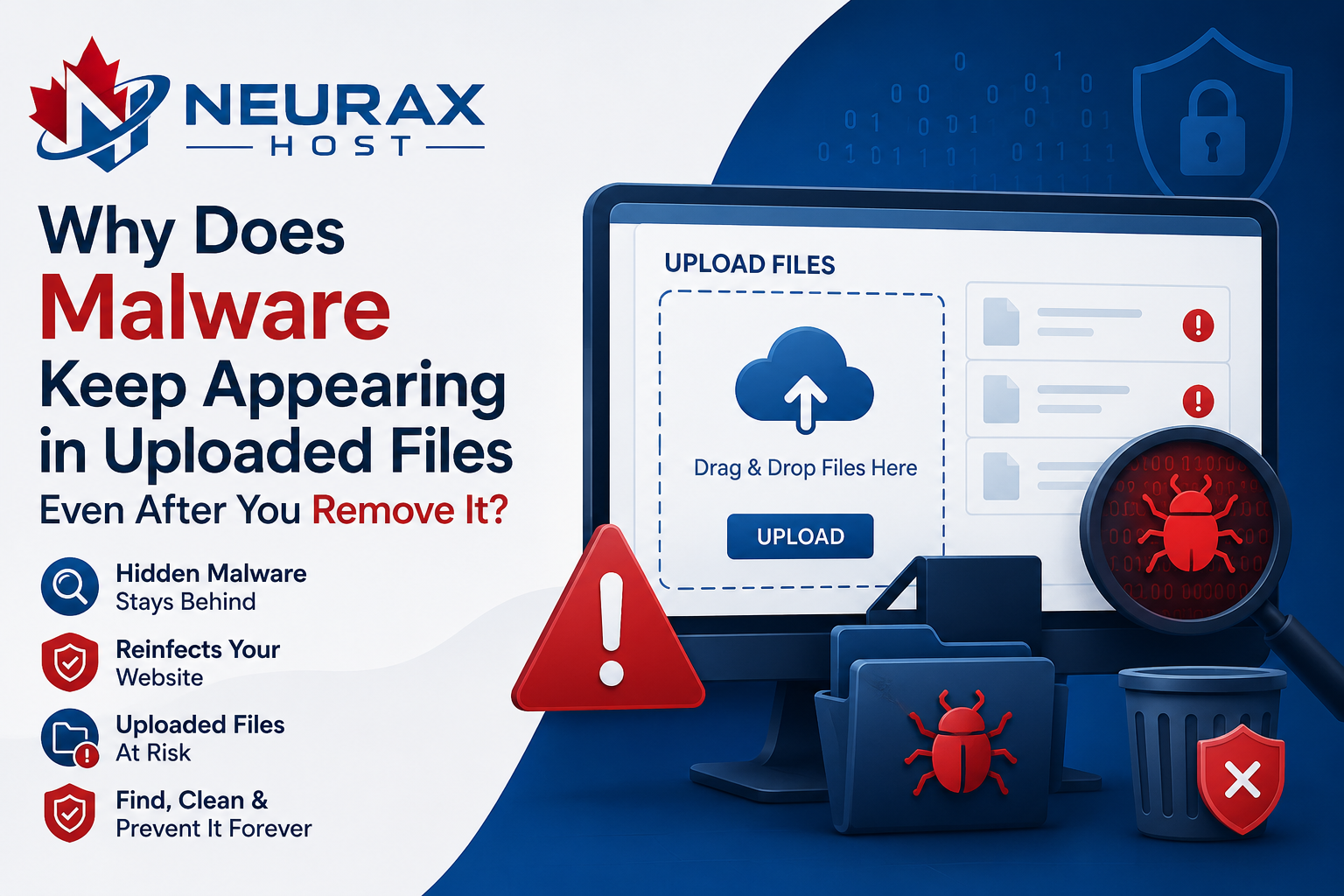 Why Does Malware Keep Appearing in Uploaded Files Even After You Remove It?