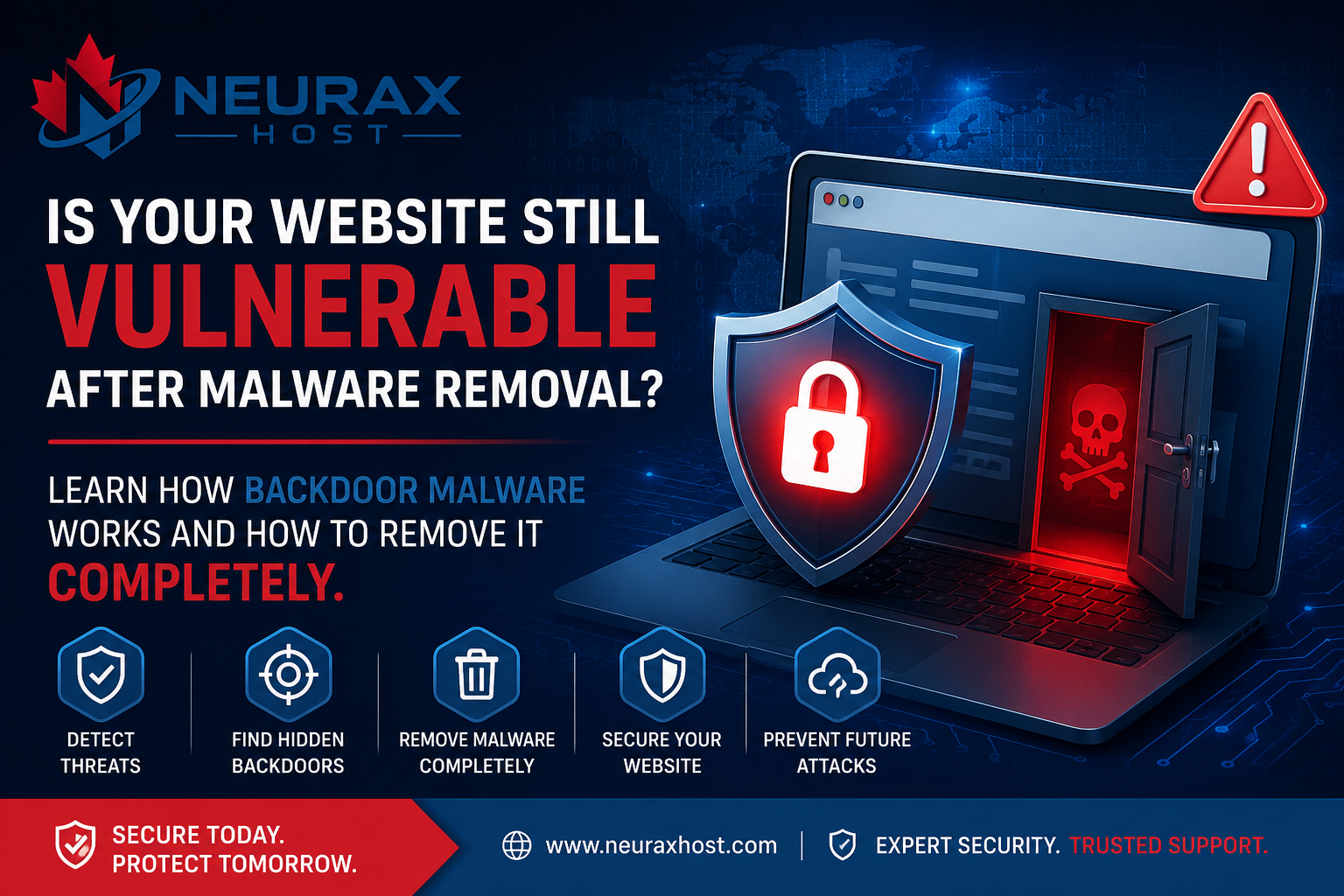 Is Your Website Still Vulnerable After Malware Removal? Learn How Backdoor Malware Works and How to Remove It Completely
