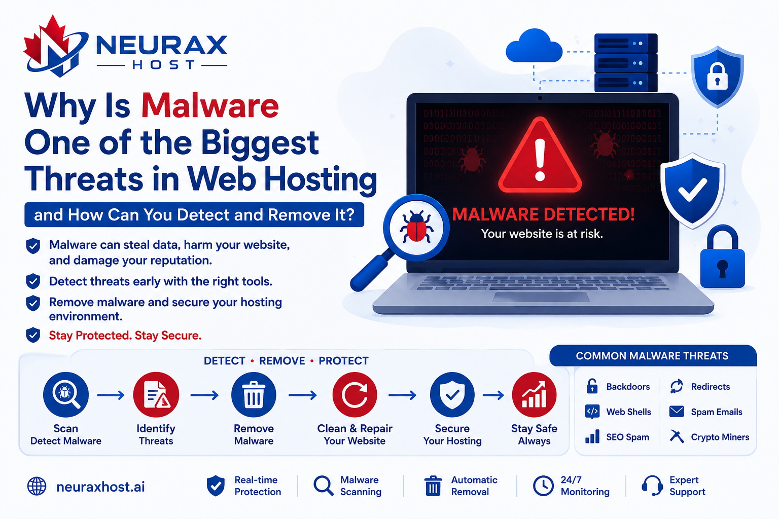 Why Is Malware One of the Biggest Threats in Web Hosting and How Can You Detect and Remove It?