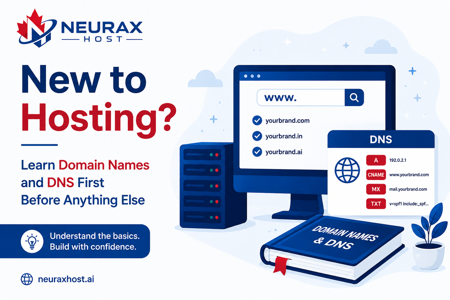 New to Hosting? Learn Domain Names and DNS First Before Anything Else