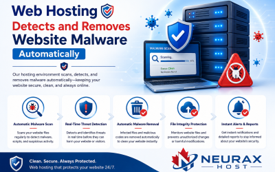 How Web Hosting Detects and Removes Website Malware Automatically