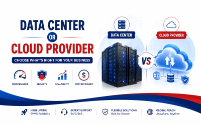 Data Center or Cloud Provider? How to Choose the Best Option for Your Business