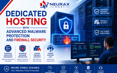 Dedicated Hosting with Advanced Malware Protection and Firewall Security