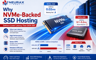Why NVMe-Backed SSD Hosting Delivers Lower Latency Than SATA SSD